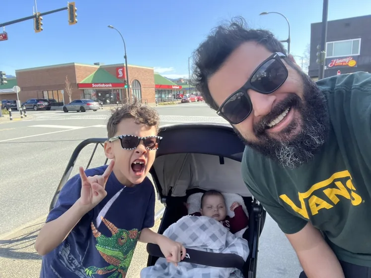 Family walk